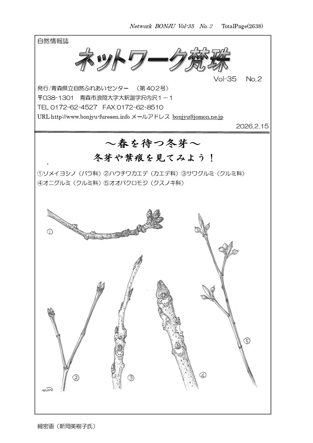 ネットワーク梵珠2月号（第402号）